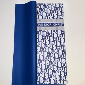 Dior Blue & White Lux Paper